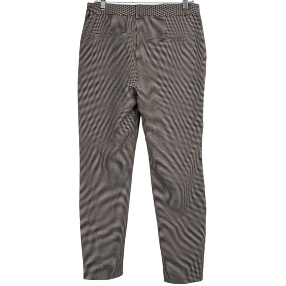 Carly Jean Los Angeles Houndstooth Pants Women's Size Medium Ankle Career Casual - Picture 7 of 15